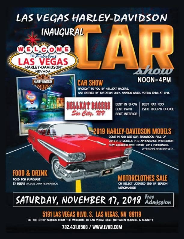 Don’t Miss the Inaugural Las Vegas Harley-Davidson Car Show