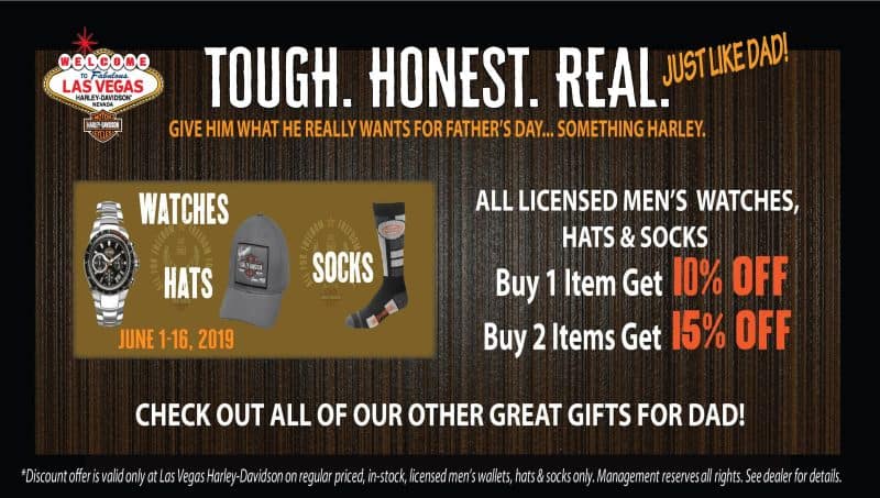 Tough. Honest. Real. Find the Perfect Father’s Day Gift at Las Vegas Harley-Davidson