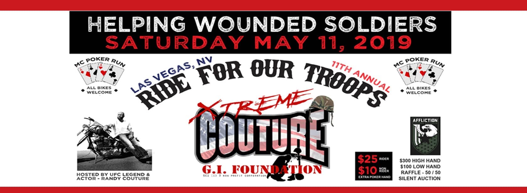 Show Your Support for Our Troops at the 11th Annual Xtreme Couture Ride