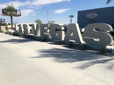 Las Vegas Harley-Davidson Front Entrance Sign